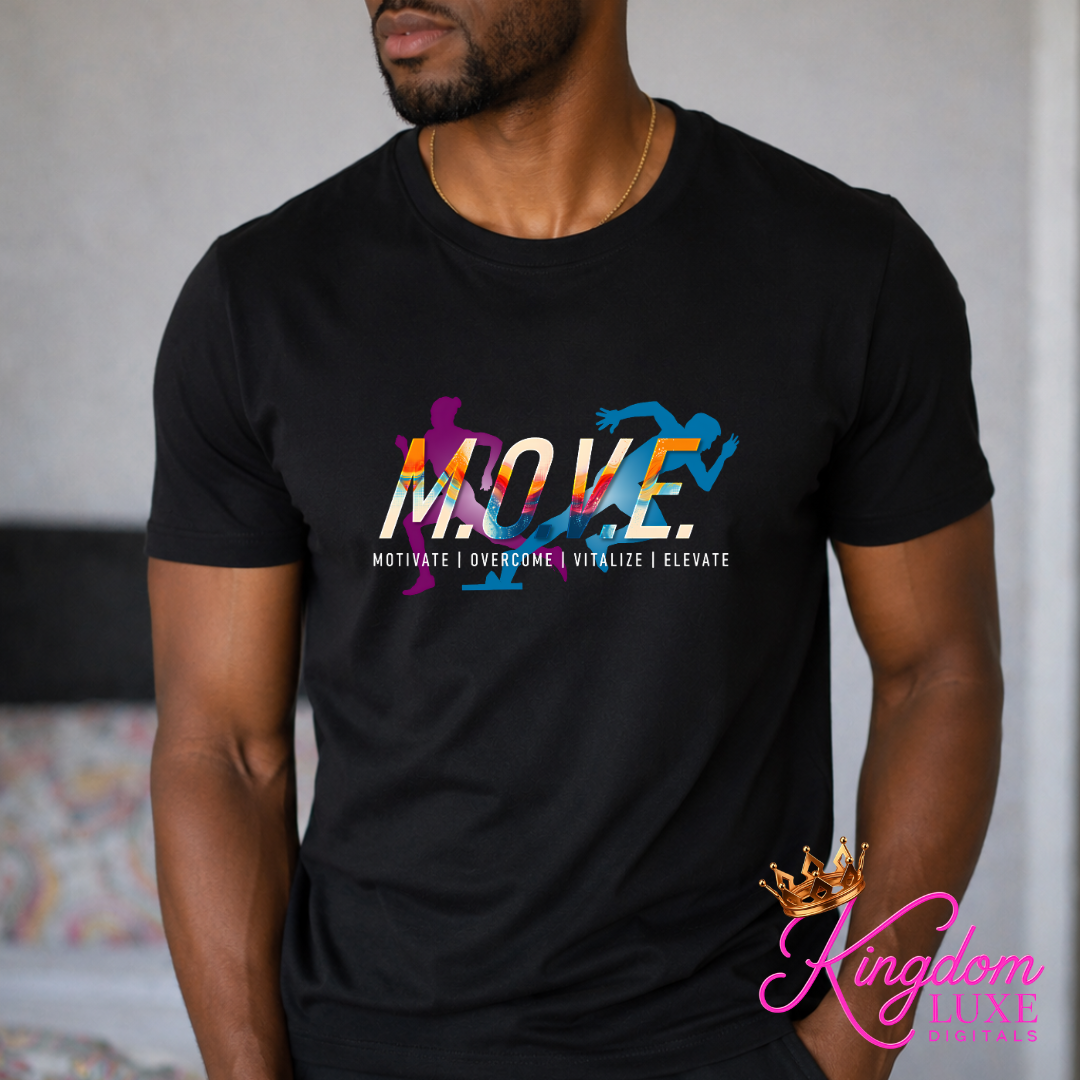 M.O.V.E. Ministry Shirt | Church Ministry Apparel | Faith Based Outreach Tee | Christian Organization T-Shirt