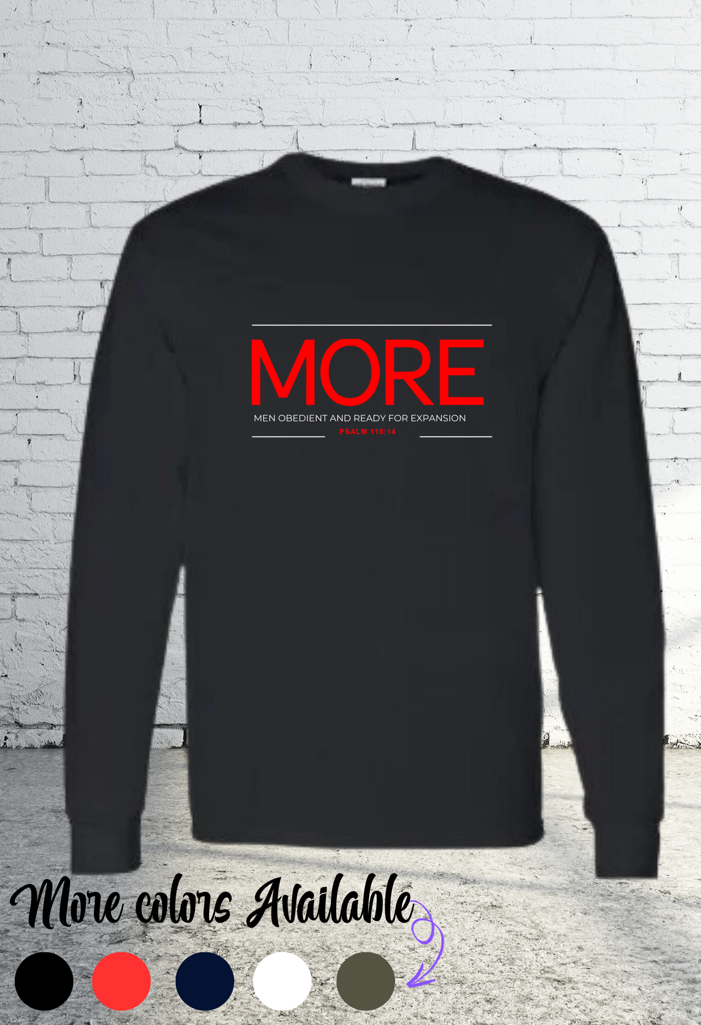 MORE T-Shirt Long Sleeve