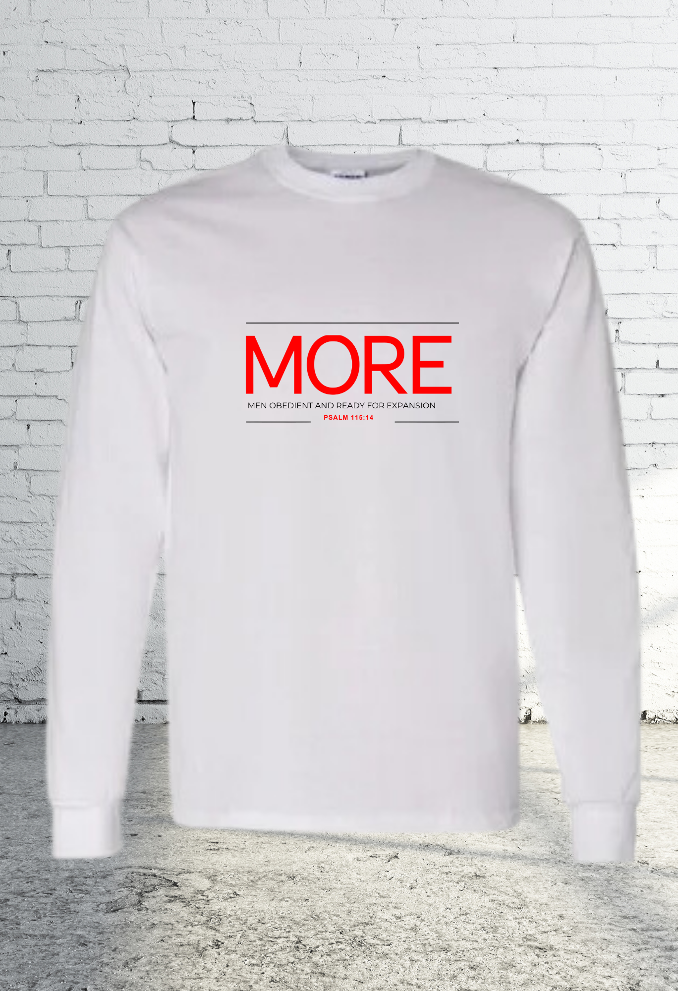 MORE T-Shirt Long Sleeve