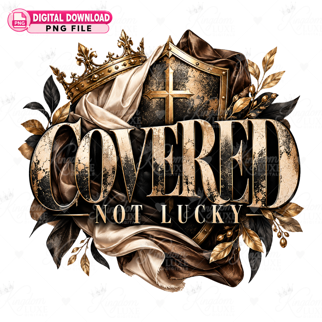 Covered Not Lucky PNG